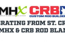 A Comparison Guide for St. Croix to MHX & CRB Rod Blanks