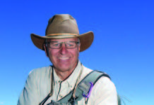 Fishing lures Randall out of his office