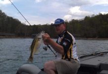 Lake Lanier Fishing Report: Spawning bass are biting well at all depths