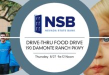 Nevada State Bank hosting food drives to benefit Food Bank of Northern Nevada | Carson City Nevada News