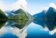 Helicopter needed to fly fire crew to fishing boat fire in remote Milford Sound