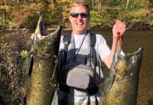 Two Salmon River guides offer advice on catching a salmon during the fall run (video)