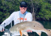 Ultimate Catch Host, Space Coast Daily Outdoor Editor Capt. Eric Ciocher Reels in Monster 33-Inch Redfish