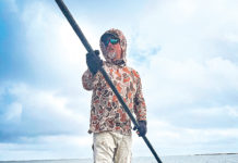 Louisiana redfish on a fly rod beats cold weather back home