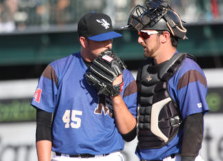 Almond gets second chance in baseball with new team in familiar surroundings – The Stanly News & Press