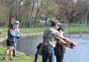 Saturday fly fishing clinic in Wooster reels in a crowd.