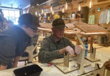 (PHOTOS) Youth mentors teach fly rod building working in Casper
