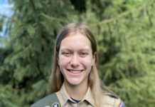 Troop’s first female Eagle Scout says scouting enhanced spiritual bond
