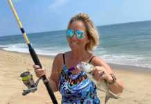 Bluefish finally in town; flounder action picking up