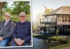 Brian Cox prepares for movie role at Angus fishing resort – with Still Game star for company