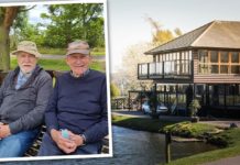 Brian Cox prepares for movie role at Angus fishing resort – with Still Game star for company
