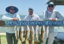 Fishing Laguna Madre near Texas for reds, speckled trout
