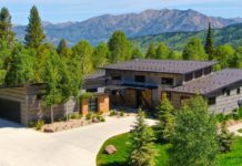 A Modern Compound Near Great Fly-Fishing in Alpine, Wyoming