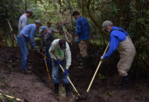 Keeping the fish cool: Work project connects waterflow for salmon-rearing pond near Salmon Creek