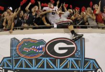 As the Cocktail Party returns, a Dawg and a Gator grapple with loss