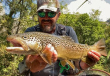 Fishing for ‘trota marmorata’ on the Brenta