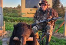 82-year-old hunter shoots a black bear with help from Aroostook County guides