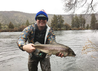 Bend fly fisherman catches state, possibly world record mountain whitefish on the Deschutes
