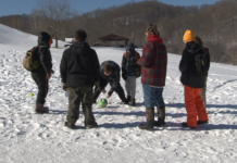Scouts BSA camp out in the cold for the Klondike Derby