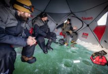 Warriors & Quiet Waters Ice Fishing Near Malta, Montana