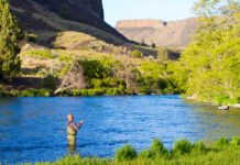 Fly-fishing on Central Oregon’s Crooked River