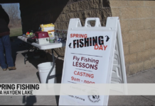 First Spring Fishing day in Ames was a catch