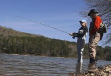 Breast cancer survivors find solace in fly fishing