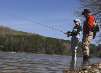 Breast cancer survivors find solace in fly fishing