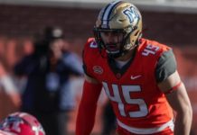 With Pro Day behind him, Troy Andersen now awaits NFL Draft