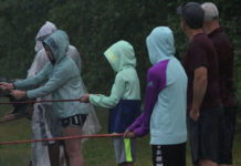 Fishermen battling cold weather