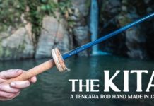Kita Japanese Tenkara fly fishing rod