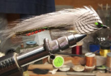 Tandem streamers for spring trolling