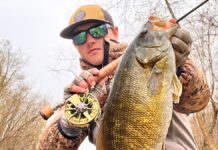 Warm weather spurs bass bite when wind is calm