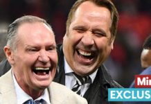 England legends Paul Gascoigne and pal David Seaman teaming up for fishing show