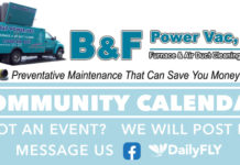 Community Calendar from May 31 – June 5