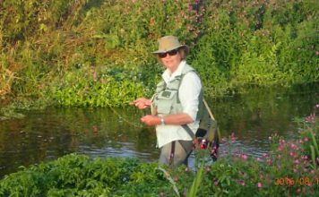 Woman’s 24-hour salmon fishing marathon to help restore spawning waters