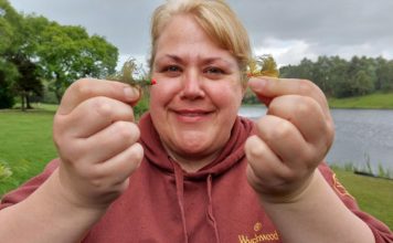 Anglers flocking to find out more about Fly Lady’s yellow owl pattern