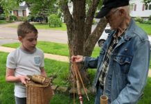 88-year-old gives young angler the fly-fishing rod he made as a teen