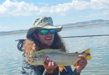 Wading The Shoreline On Spinney Mountain Reservoir