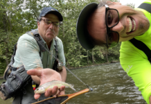 1st Maryland Crab Cake Tour: Day 27 Learning to fly fish with Heroes in the streams of Westernport