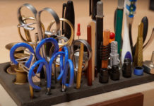 Video: Behind the Scenes at Tim’s Tying Desk