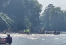 At the Redneck Fishing Tournament, fish literally fly into boats