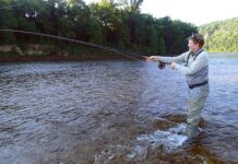 Fly fishing technique started in Scotland comes to White River