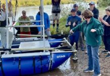FORC utilizes new retrieval vessel for river clean up