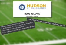 “Great Team Destroyed”: Hudson Football’s Surprising Cancellation