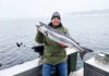 Locals get out in December for a Christmas salmon