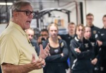 Oakland’s HOF swim, dive coach Pete Hovland retiring