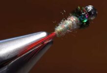 Video: How to Tie the Tungsten Rainbow Dart